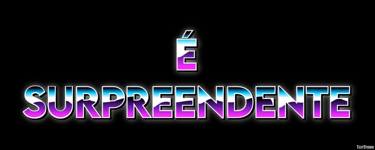 É surpreendente Efecto de texto