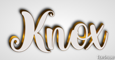 Knox Efekt tekstowy