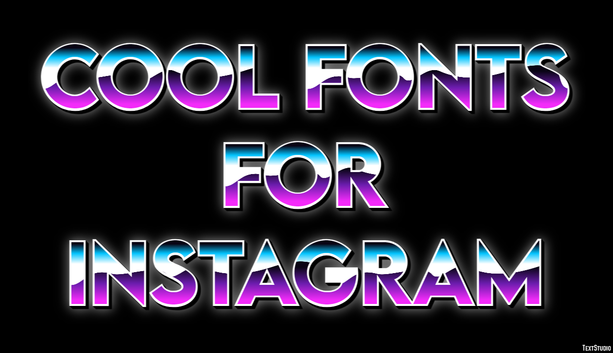 Cool Fonts For Instagram テキスト効果