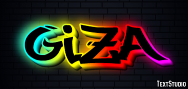 Giza Efekt tekstowy