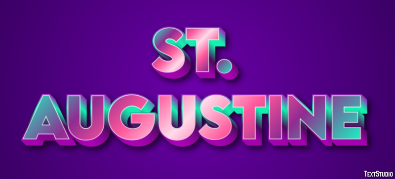 St. Augustine Efekt tekstowy