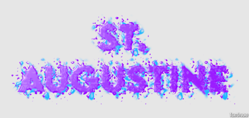 St. Augustine Efekt tekstowy