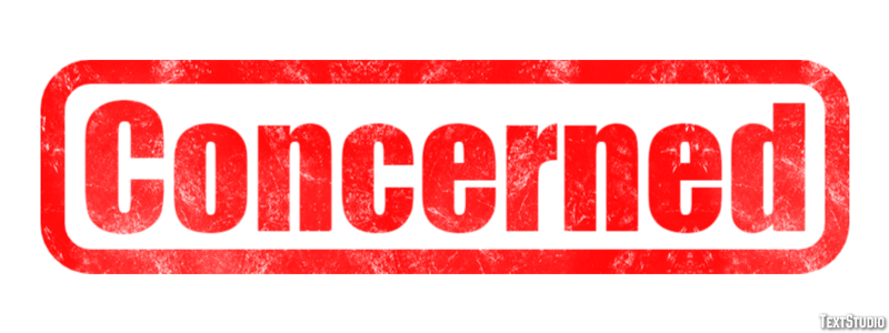 Concerned テキスト効果