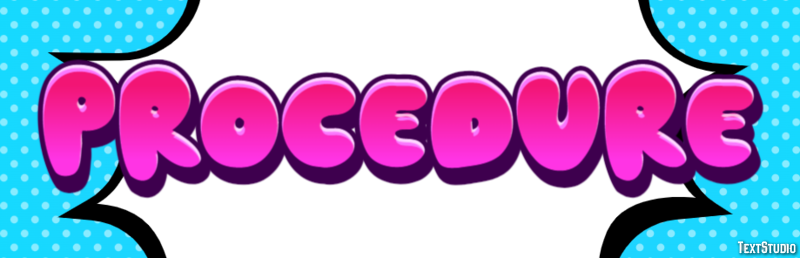 Procedure Text Effect