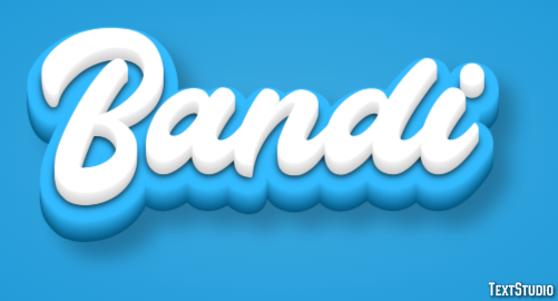 Bandi Texteffekt