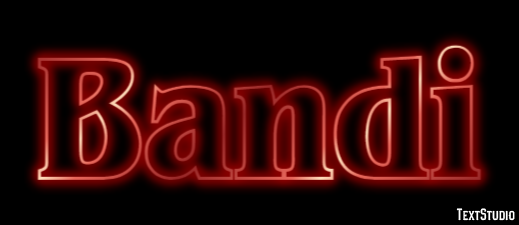 Bandi Texteffekt