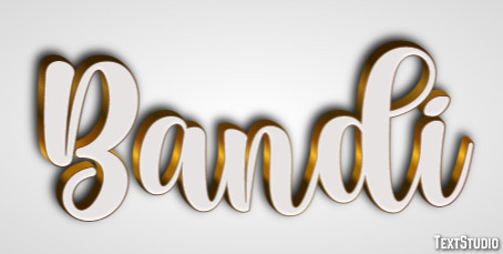 Bandi Text Effect