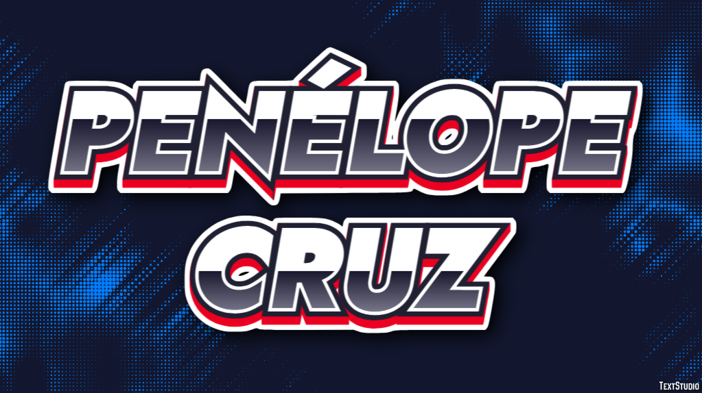 Penélope Cruz Effet de Texte