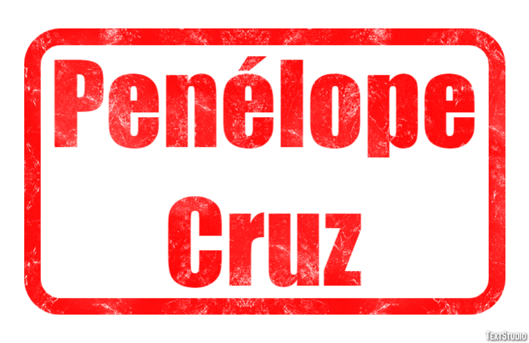 Penélope Cruz Effet de Texte