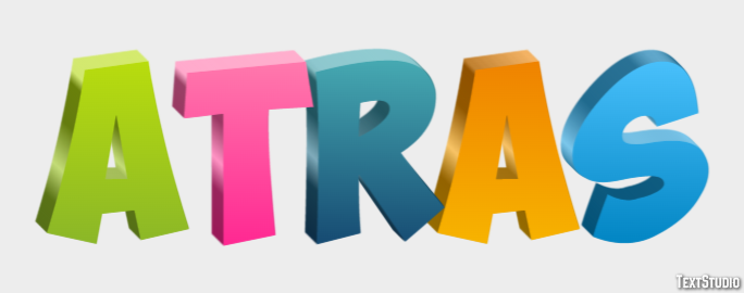 Atrás Text Effect