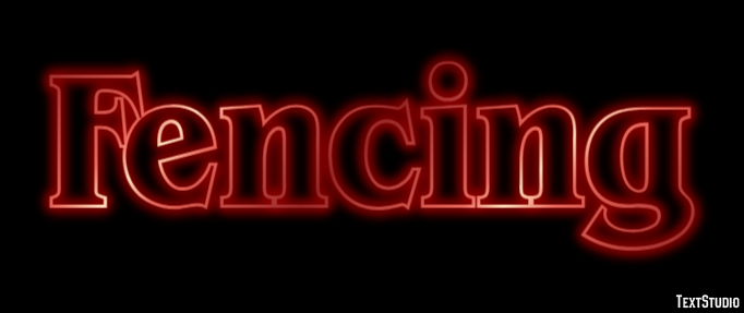 Fencing Texteffekt