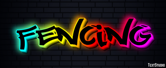 Fencing Texteffekt