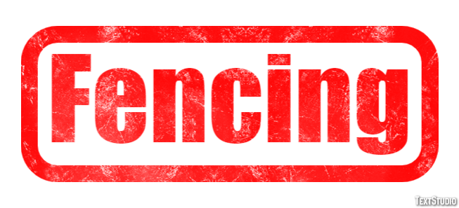 Fencing Texteffekt