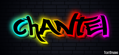 Chantel Efeito de texto