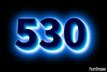 530 Text Effect