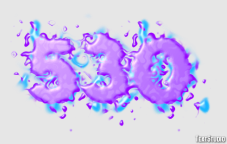 530 Text Effect