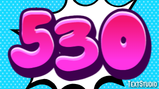 530 Text Effect
