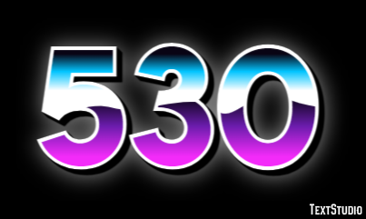 530 Text Effect