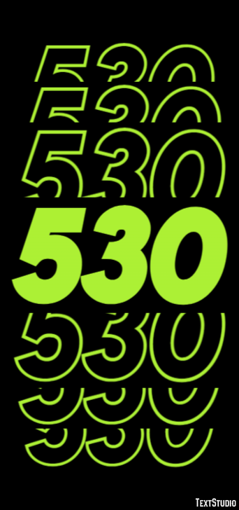 530 Text Effect