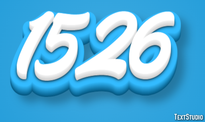 1526 Text Effect