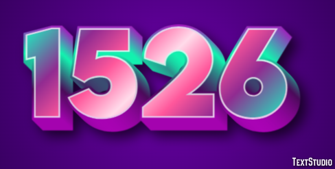1526 Text Effect
