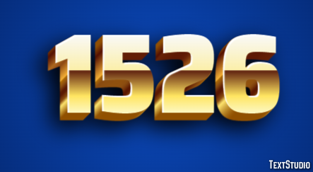 1526 Text Effect