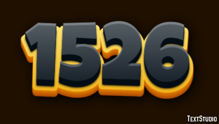 1526 Text Effect
