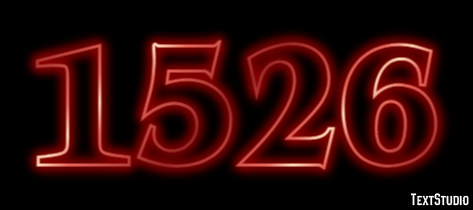 1526 Text Effect