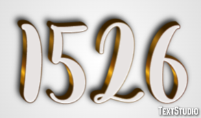 1526 Text Effect