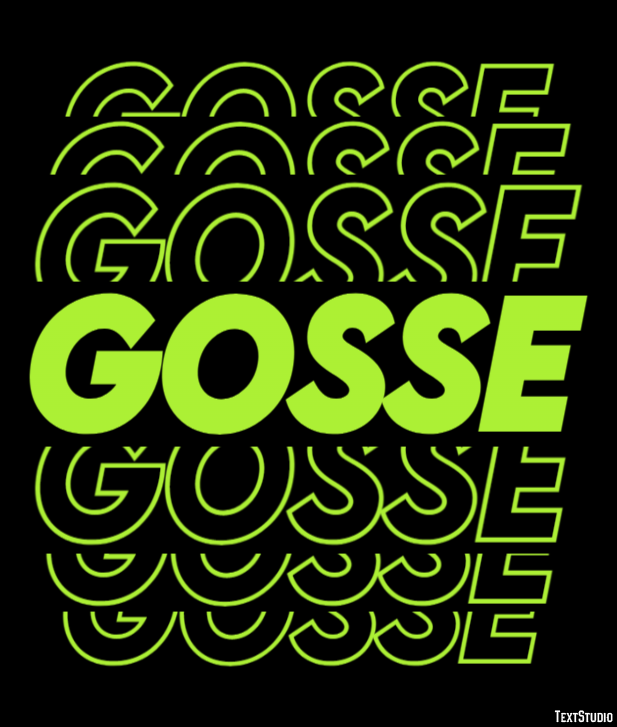 Gosse Effet de Texte
