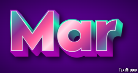 Mar Text Effect