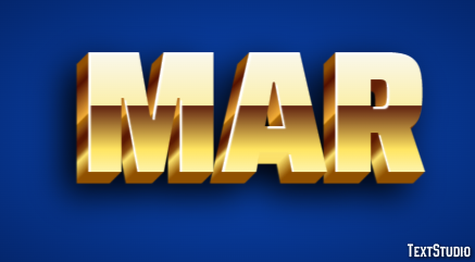 Mar Text Effect