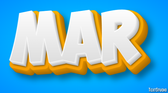 Mar Text Effect