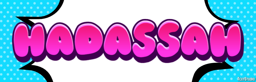 Hadassah Tekst Effect