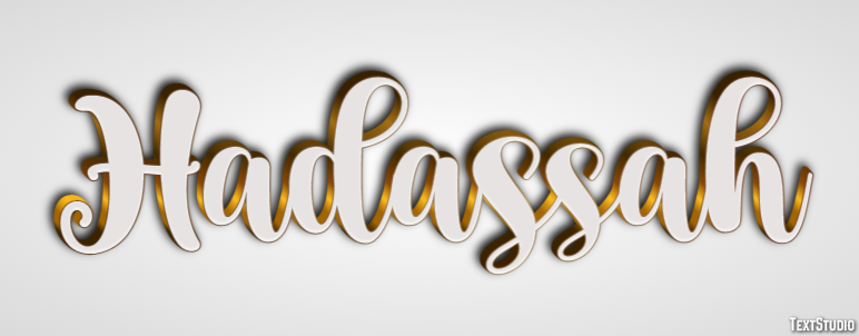 Hadassah Effet de Texte