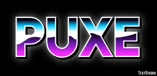 Puxe Efeito do texto