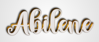 Abilene テキスト効果