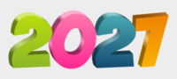 2027 Tekst effect