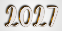 2027 Texteffekt