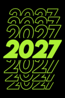 2027 Efecto de texto