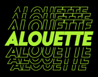Alouette Effet de texte