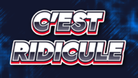 C'est ridicule Effet de texte