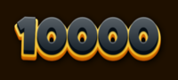 10000 Текстовый эффект