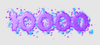 10000 Effet de texte