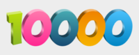 10000 テキスト効果
