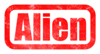 Alien Text effect