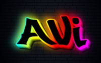 AVI Tekst effect