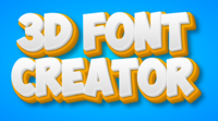 3d Font Creator Efekt tekstowy