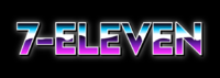 7-Eleven Effet de texte