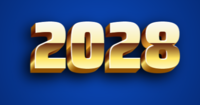 2028 Texteffekt